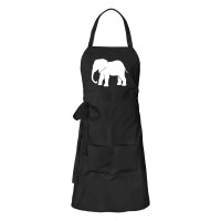 Schürze Elefant Silhouette