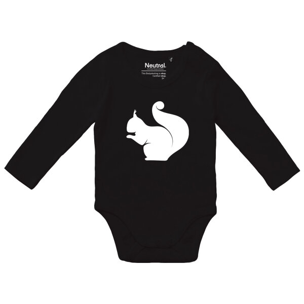 Baby Body Eichhörnchen Silhouette