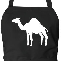 Schürze Dromedar Kamel Silhouette