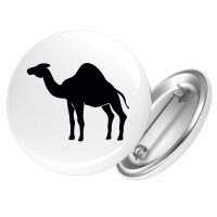 Button Dromedar Kamel Silhouette