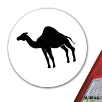Aufkleber Dromedar Kamel Silhouette 10cm Sticker