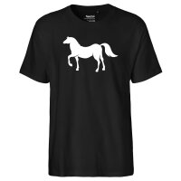 Herren T-Shirt Pferd Silhouette Größe S-3XL