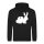 Unisex Hoodie Hase Kaninchen Silhouette Größe S-3XL