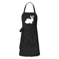 Schürze Hase Kaninchen Silhouette