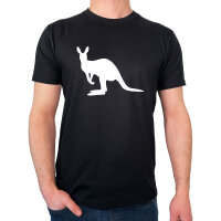 Herren T-Shirt Kangaroo Silhouette Größe S-3XL