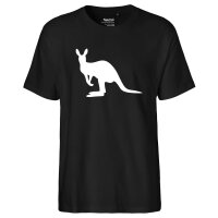 Herren T-Shirt Kangaroo Silhouette Größe S-3XL