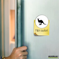 Magnet Kangaroo Silhouette 59mm Kühlschrankmagnet...