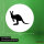 Aufkleber Kangaroo Silhouette 10cm Sticker