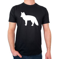 Herren T-Shirt Fuchs Silhouette Größe S-3XL