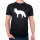 Herren T-Shirt Fuchs Silhouette Größe S-3XL