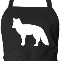 Schürze Fuchs Silhouette
