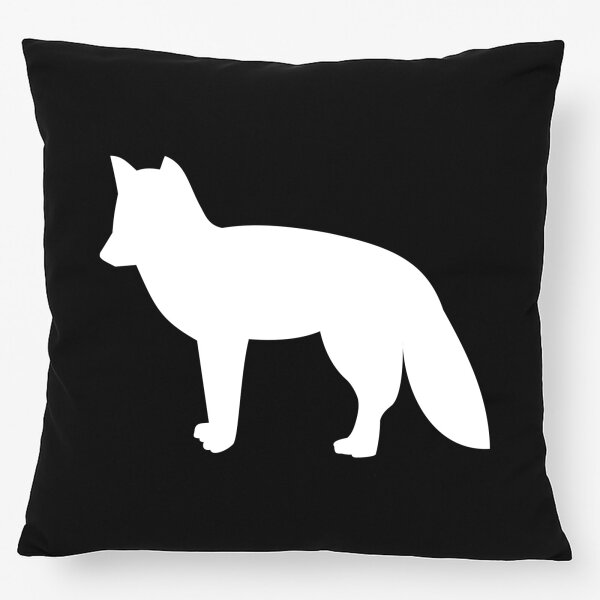 Kissen Fuchs Silhouette 40x40cm