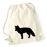 Turnbeutel Fuchs Silhouette 12 Liter
