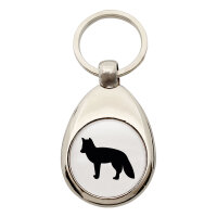 Schlüsselanhänger Fuchs Silhouette