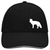 Cappy Mütze Fuchs Silhouette
