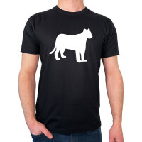 Herren T-Shirt Panther Silhouette Größe S-3XL