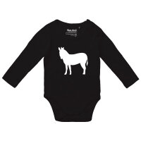 Baby Body Esel Silhouette Größe 62-80
