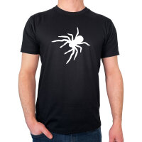 Herren T-Shirt Spinne Silhouette Größe S-3XL