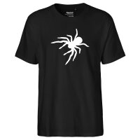Herren T-Shirt Spinne Silhouette Größe S-3XL