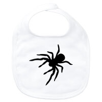 Baby Lätzchen Spinne Silhouette