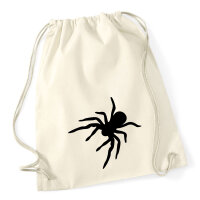 Turnbeutel Spinne Silhouette 12 Liter