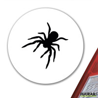 Aufkleber Spinne Silhouette 10cm Sticker
