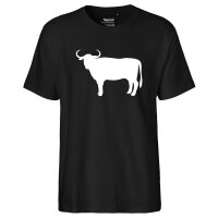 Herren T-Shirt Stier Bulle Silhouette Größe S-3XL