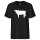 Herren T-Shirt Stier Bulle Silhouette Größe S-3XL