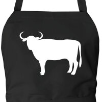 Schürze Stier Bulle Silhouette