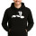 Unisex Hoodie Schlange Kobra Silhouette Größe S-3XL