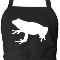 Schürze Frosch Kröte Silhouette
