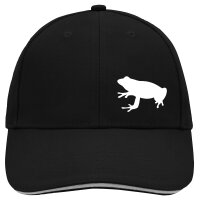 Cappy Mütze Frosch Kröte Silhouette