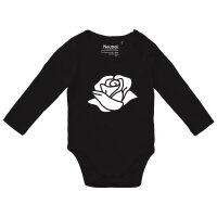 Baby Body Rose Blüte Größe 62-80