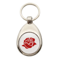 Schlüsselanhänger Rose Blüte