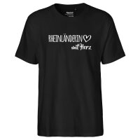 Herren T-Shirt Rheinländerin mit Herz...