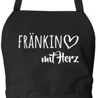Schürze Fränkin mit Herz