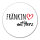 Aufkleber Fränkin mit Herz 10cm Sticker