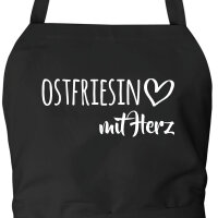 Schürze Ostfriesin mit Herz