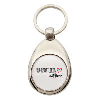 Schlüsselanhänger Ruhrpottlerin mit Herz