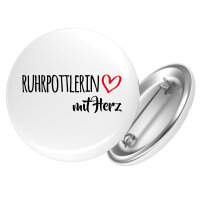 Button Ruhrpottlerin mit Herz