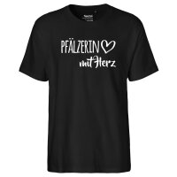 Herren T-Shirt Pfälzerin mit Herz Größe...