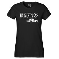 Damen T-Shirt Harzerin mit Herz Größe XS-XXL