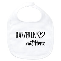 Baby Lätzchen Harzerin mit Herz