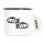 Emaille Tasse Fische Sternzeichen Symbol 300ml Vintage Emaille Becher