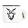 Emaille Tasse Steinbock Sternzeichen Symbol 300ml Vintage Emaille Becher