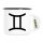 Emaille Tasse Zwillinge Sternzeichen Zeichen 300ml Vintage Emaille Becher