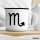 Emaille Tasse Skorpion Sternzeichen Zeichen 300ml Vintage Emaille Becher