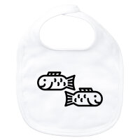 Baby Lätzchen Fische Sternzeichen Symbol...