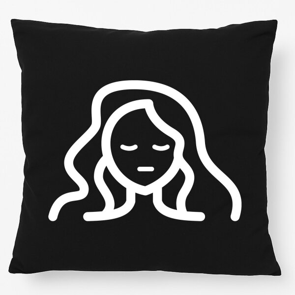 Kissen Jungfrau Sternzeichen Symbol 40x40cm