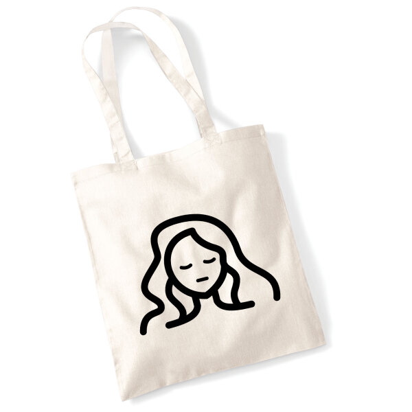 Jutebeutel Jungfrau Sternzeichen Symbol 10 Liter